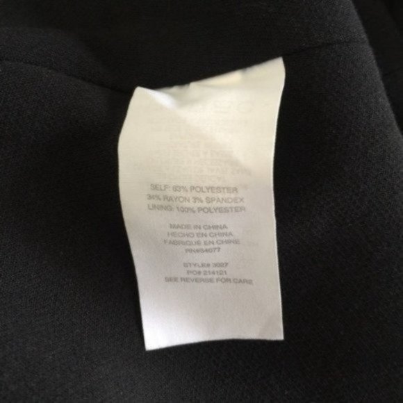 Cabi Abbott Jacket Blazer Size 4 Black - Picture 8 of 8